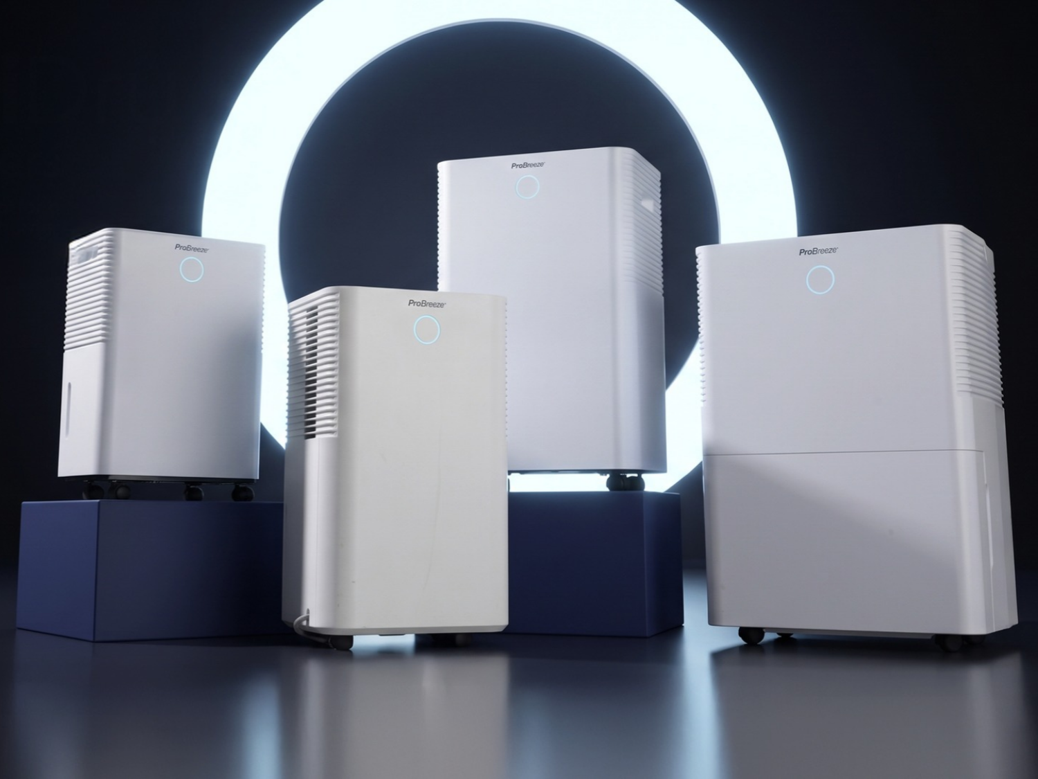 Meet the OmniDry family: the right dehumidifier for every room