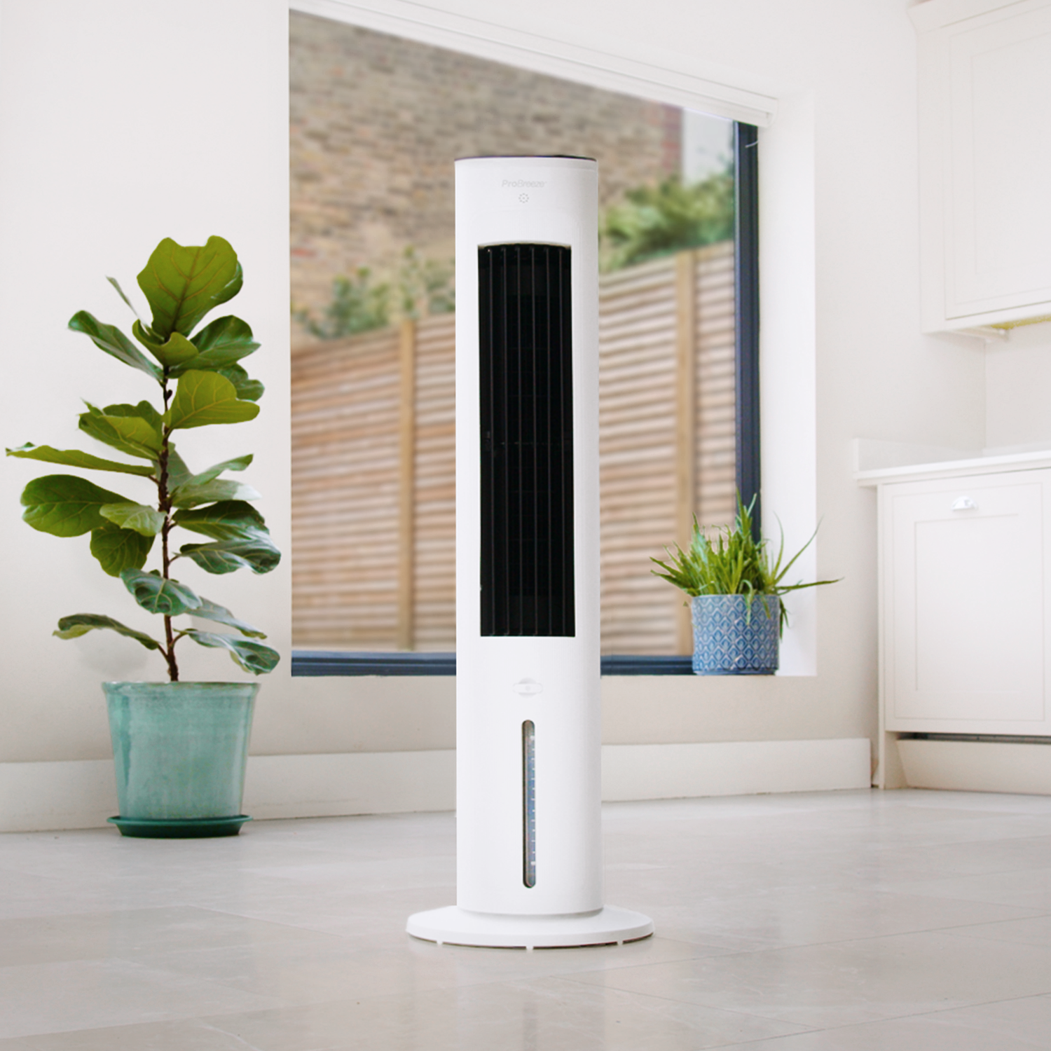 5L Evaporative Air Cooler & Portable Tower Fan With Humidification Modes