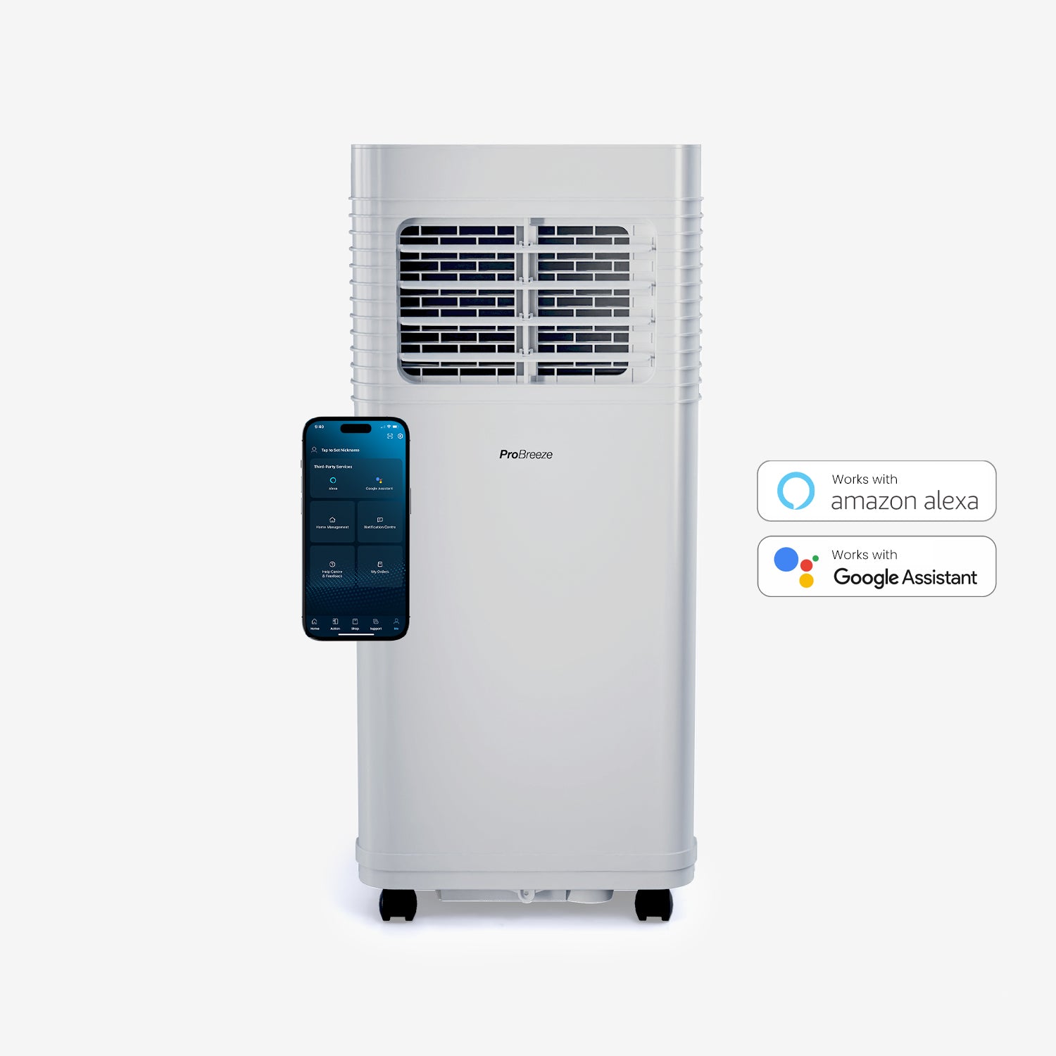 5000 BTU 3-in-1 Portable Air Conditioner with Dehumidification Function - Smart Wifi App
