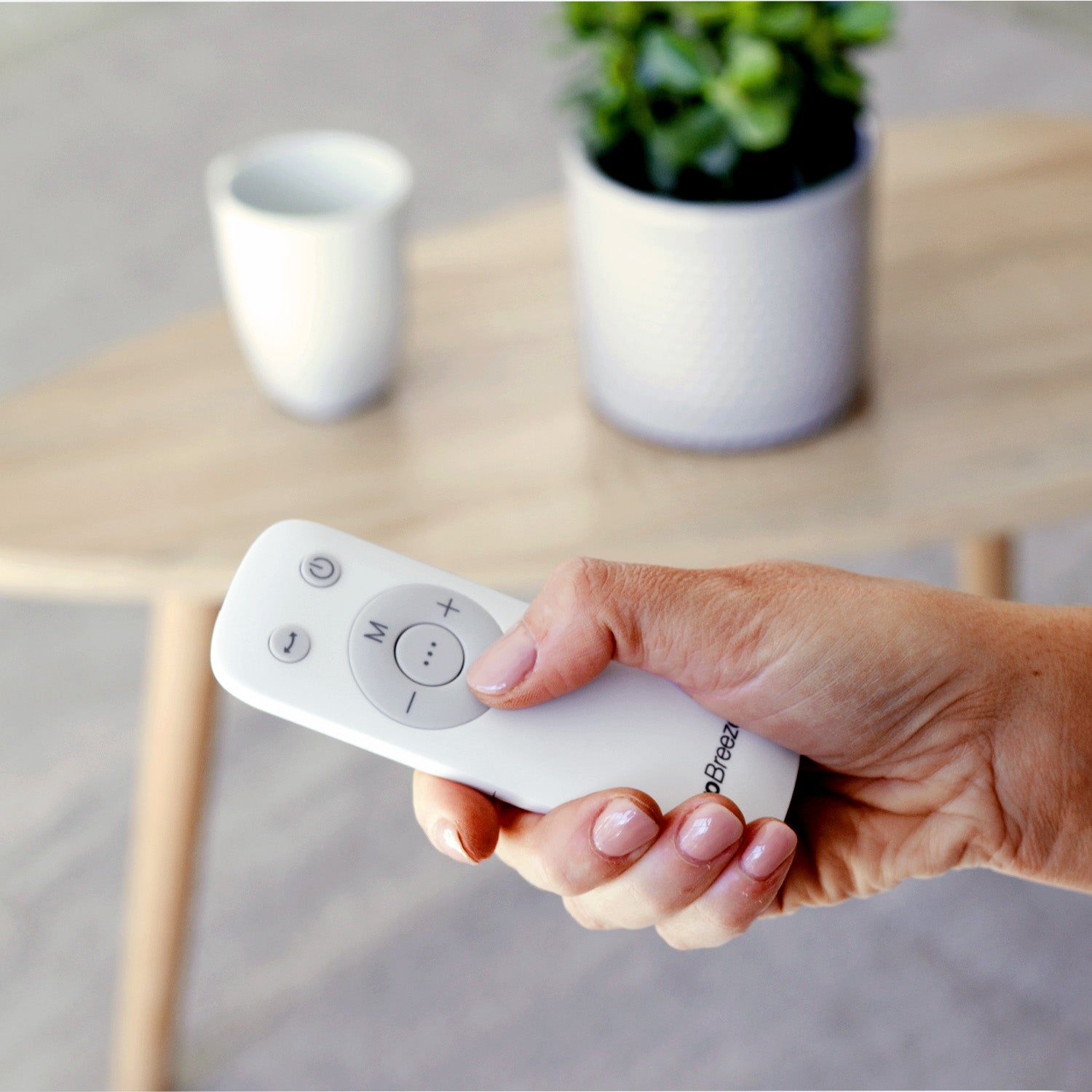 40" Bladeless Tower Fan with Smart App Control - White