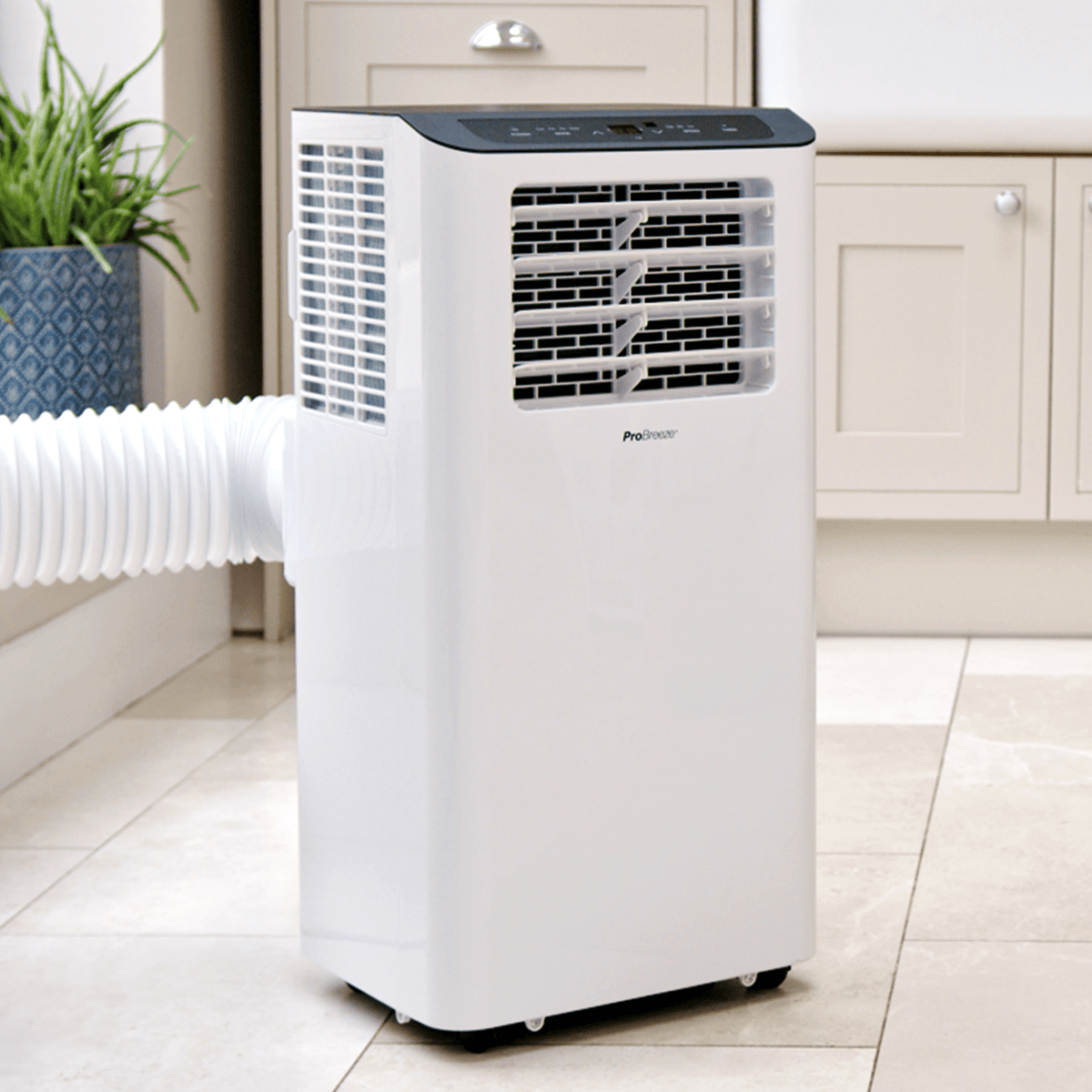Refurbished - 12,000 BTU 3-in-1 Portable Air Conditioner with Dehumidification Function - Smart Wifi App