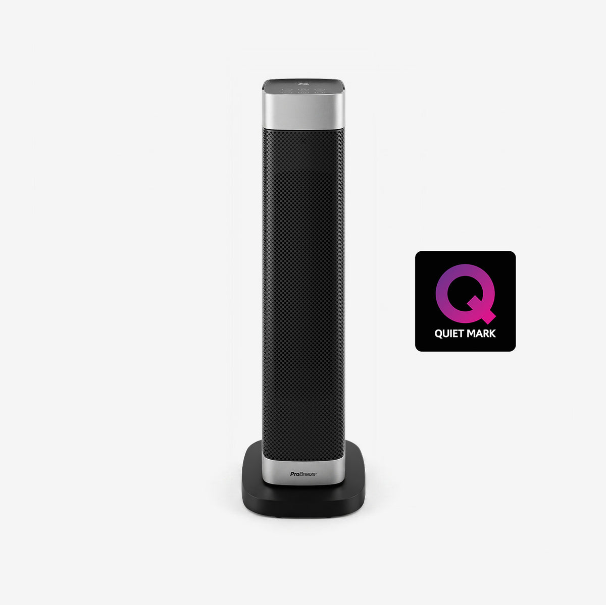 ThermaCube™ Plus 2200W Ceramic Fan Heater - Black