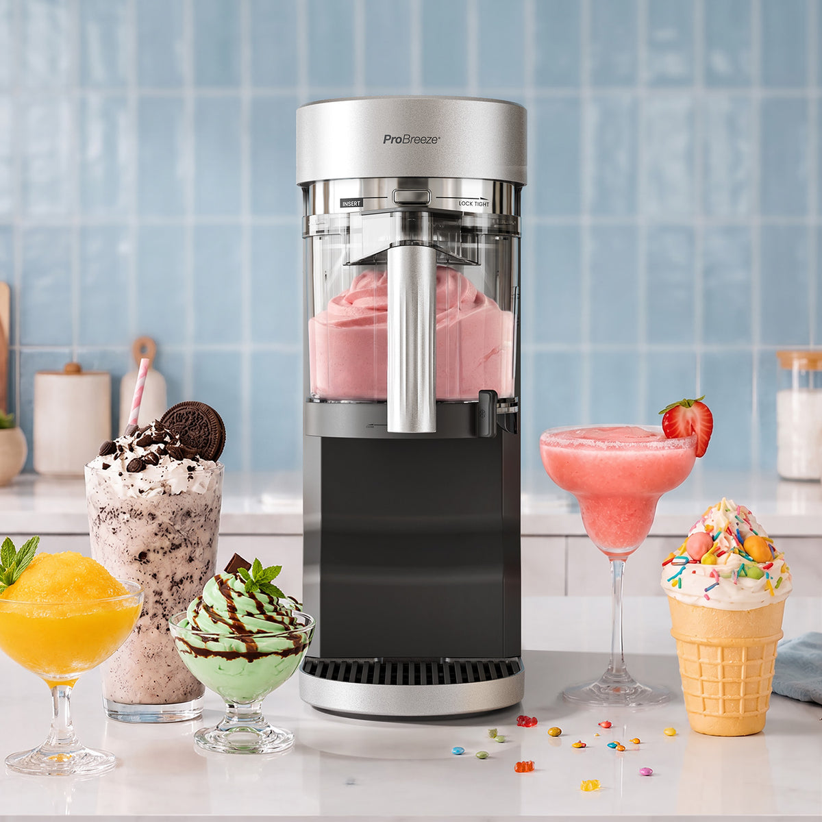 EasyFreezy™ Ice Cream, Slushies & Frozen Drinks Maker