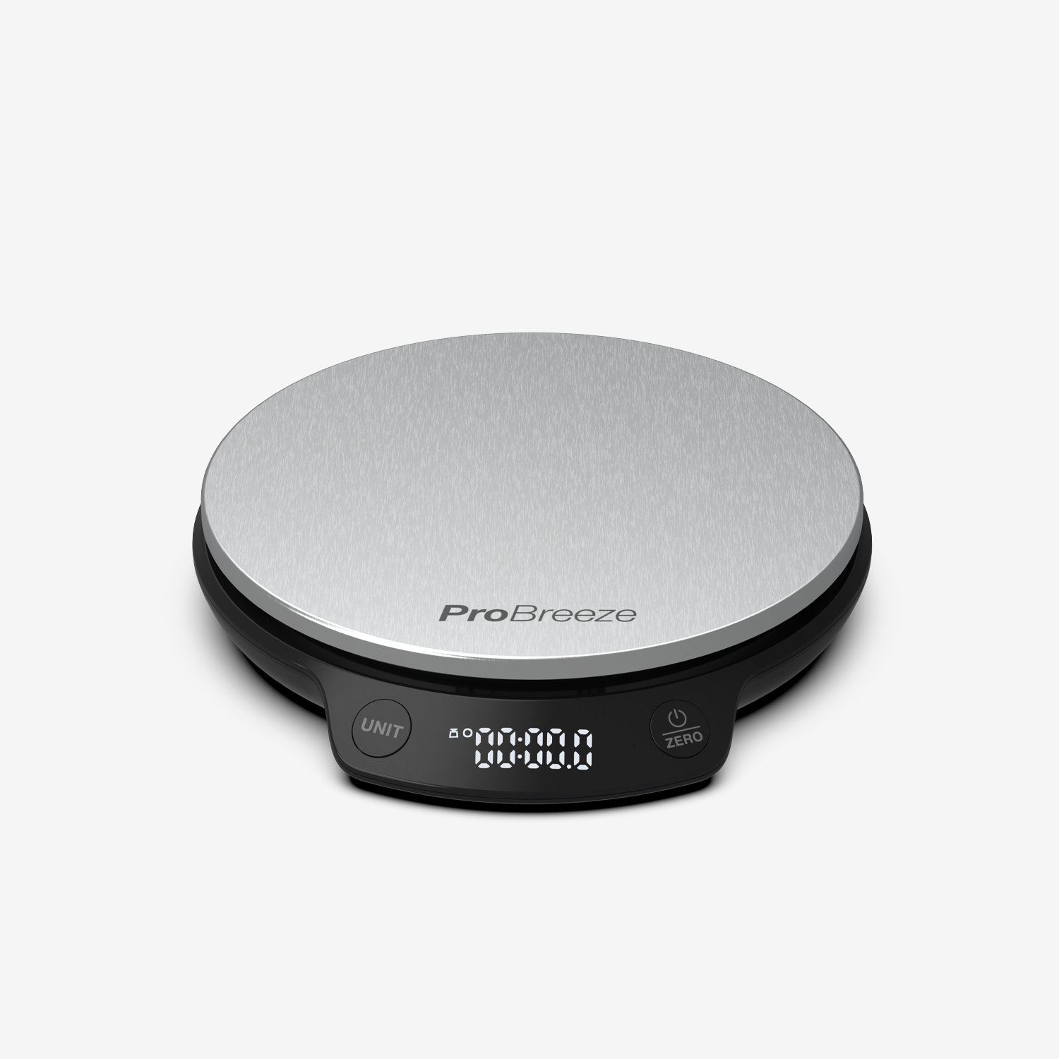 Digital Kitchen Scales - Stainless Steel (g/ml/fl oz/lb oz)