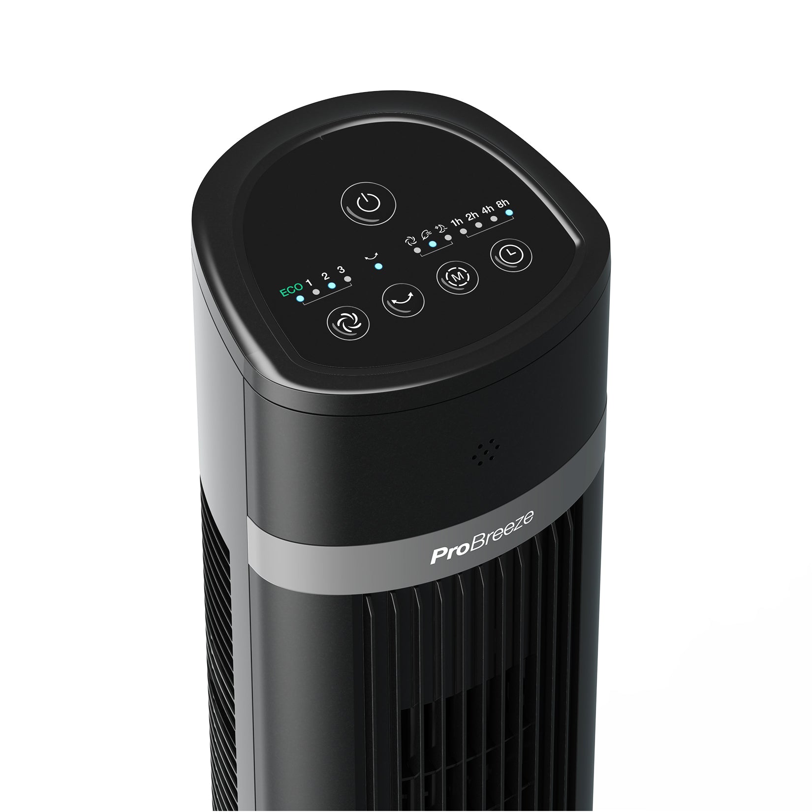 40" Oscillating Tower Fan - Black