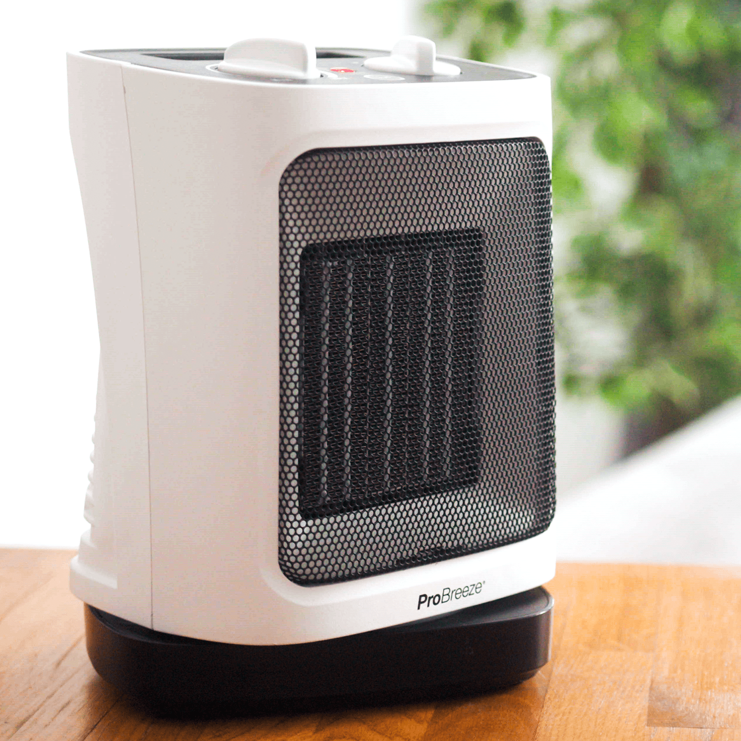 2000W Mini Ceramic Fan Heater with Automatic Oscillation