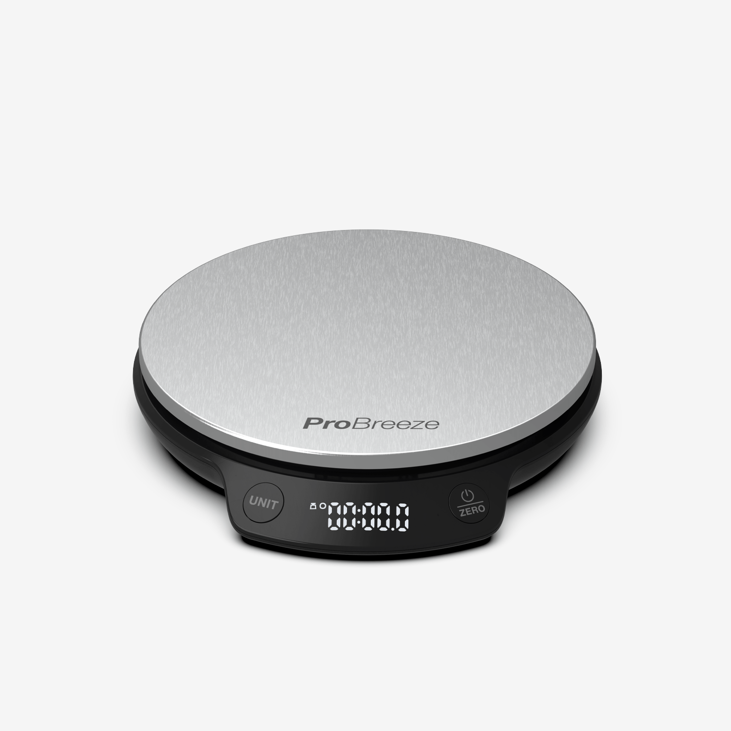 Digital Kitchen Scales - Stainless Steel (g/ml/fl oz/lb oz)