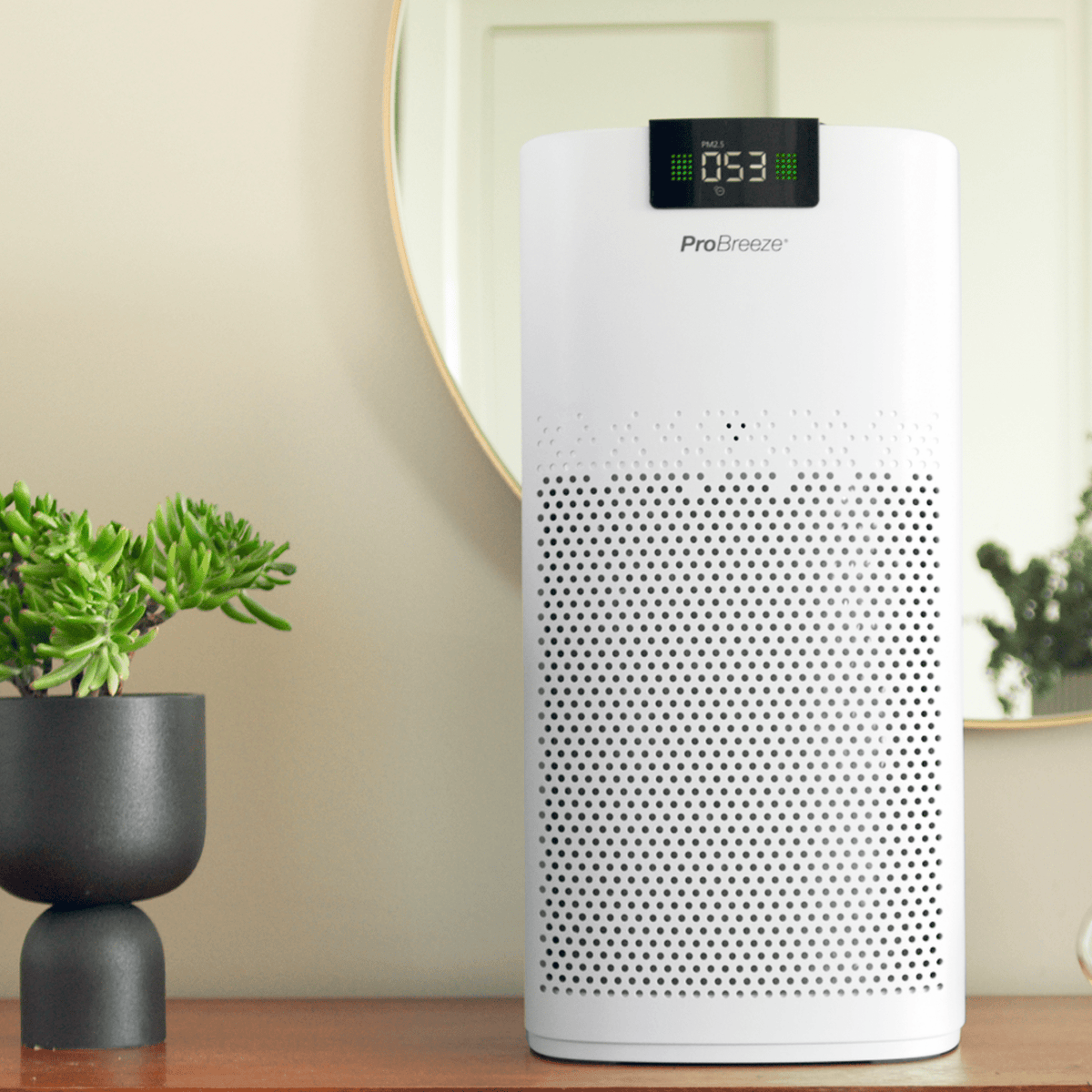 Ultra-Powerful Air Purifier with UV-Cleansing Light, Ioniser and 3 Layer Filtration System