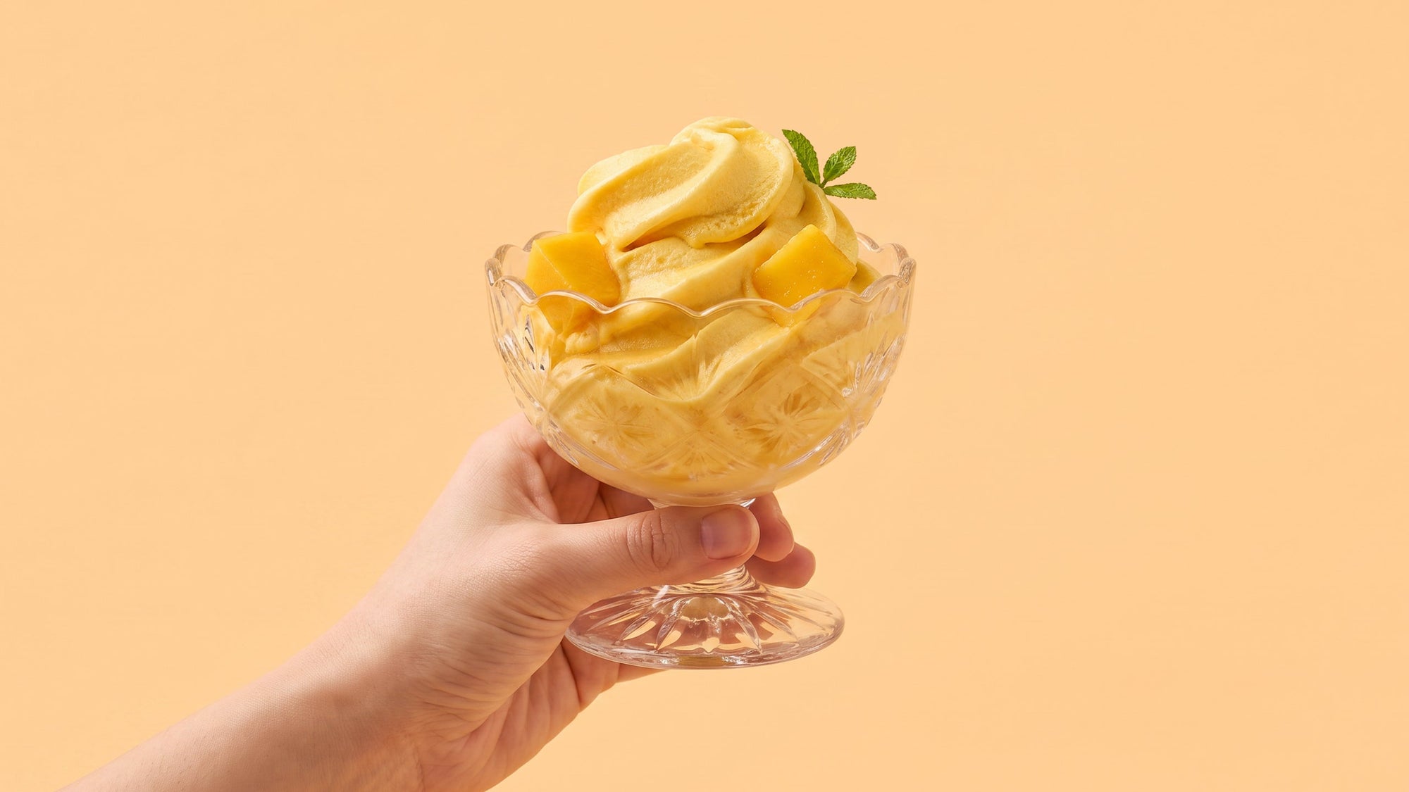 Healthy Mango Ice Cream