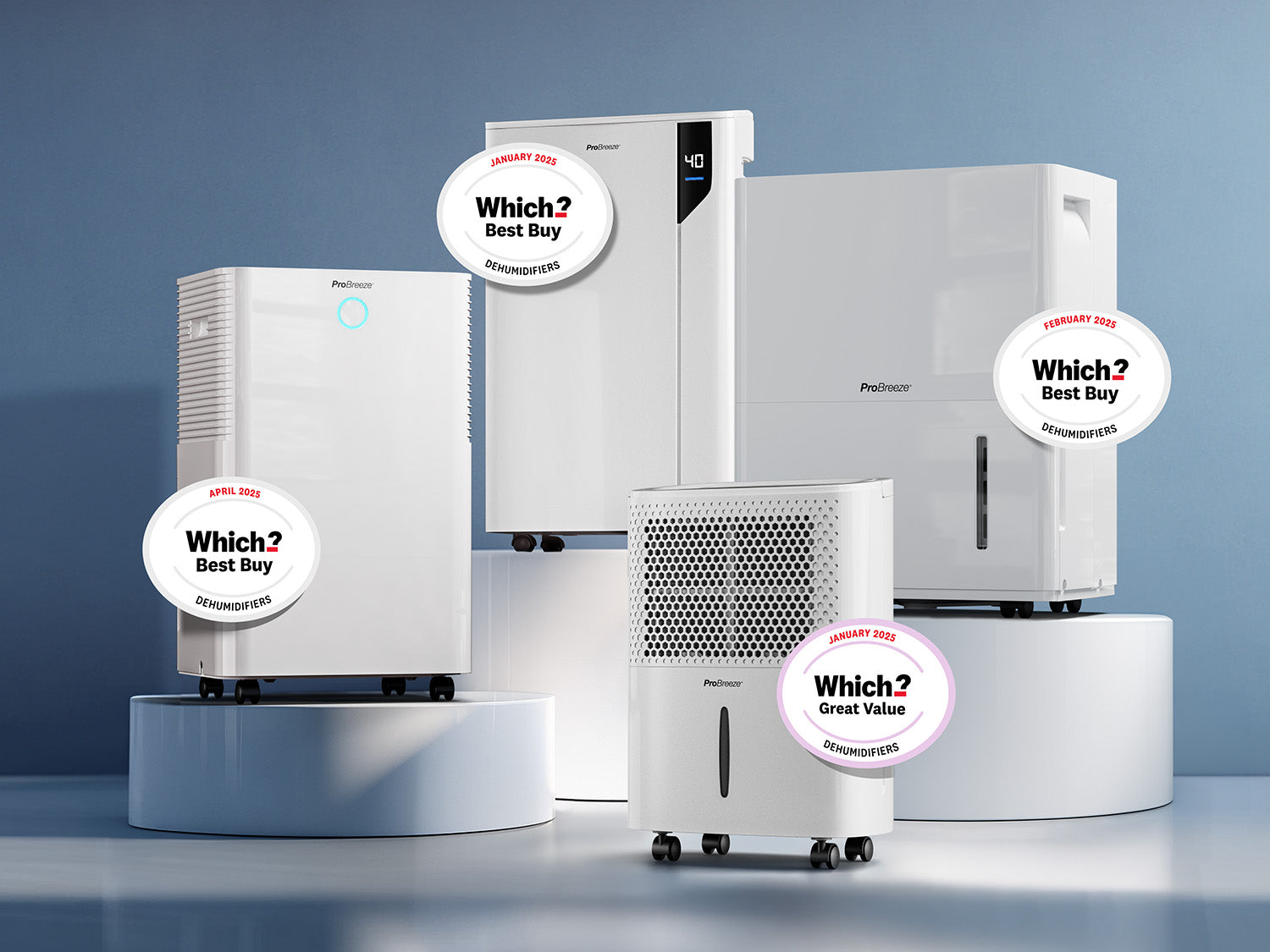 Our Award-Winning Dehumidifiers