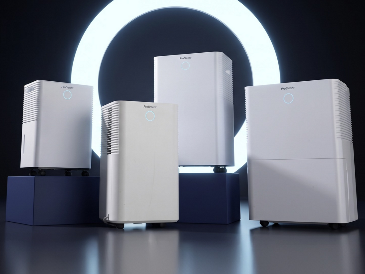 Meet the OmniDry family: the right dehumidifier for every room