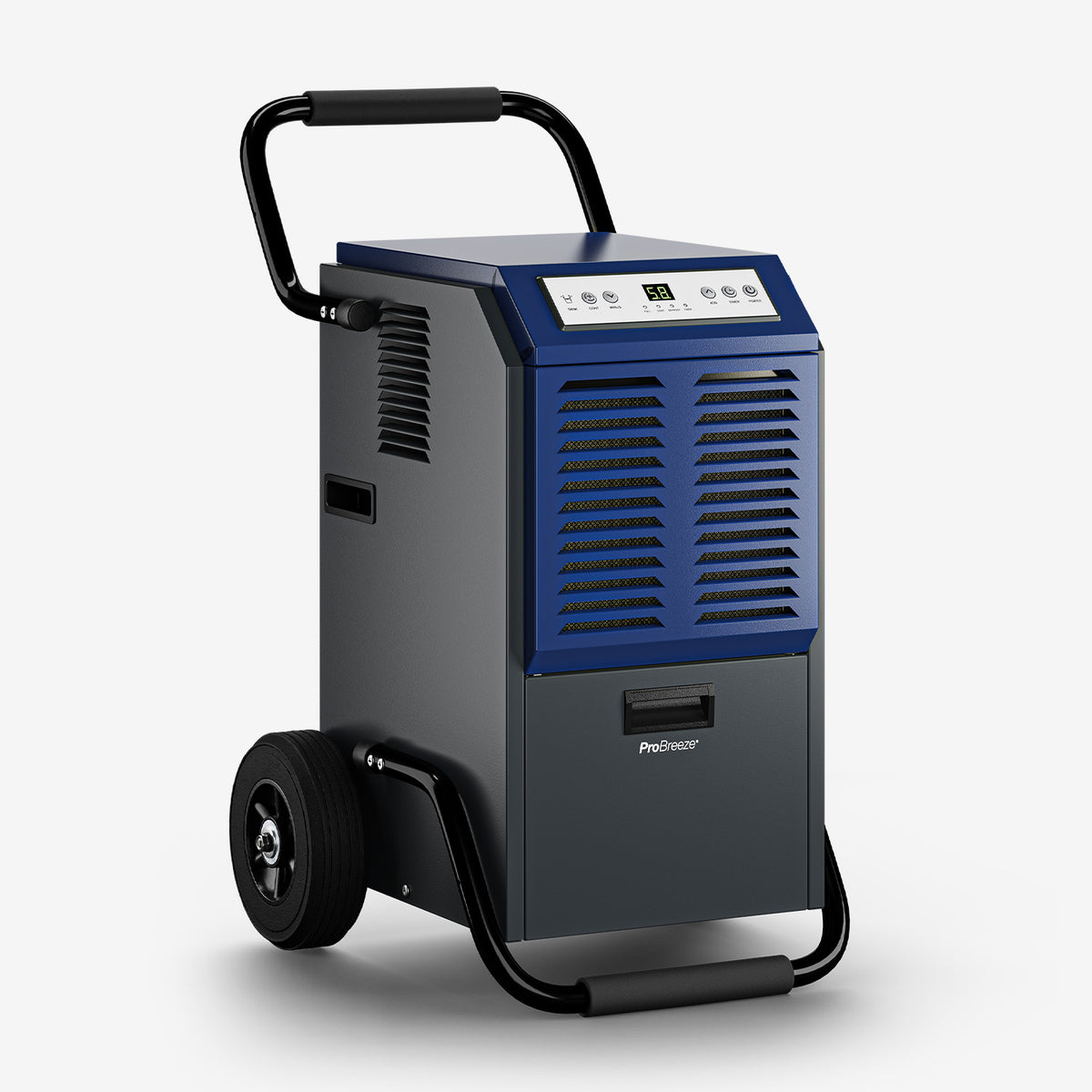50L Industrial Dehumidifier - Black | Free Delivery | Pro Breeze