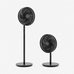 AirFlo™ Slim 43" Hybrid Pedestal Fan - Ultra- Quiet Air Circulator - Black