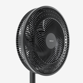 AirFlo™ Slim 43" Hybrid Pedestal Fan - Ultra- Quiet Air Circulator - Black