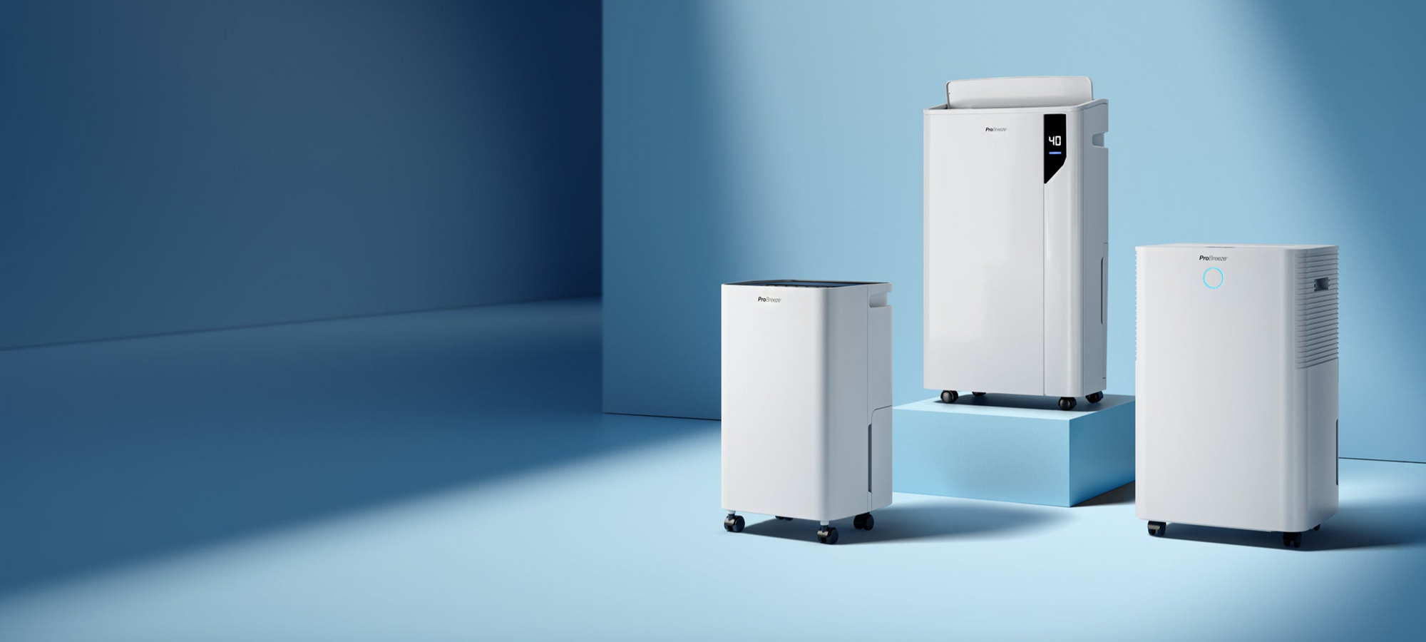 Dehumitifiers 20L Dehumidifier with Laundry Mode | Pro Breeze