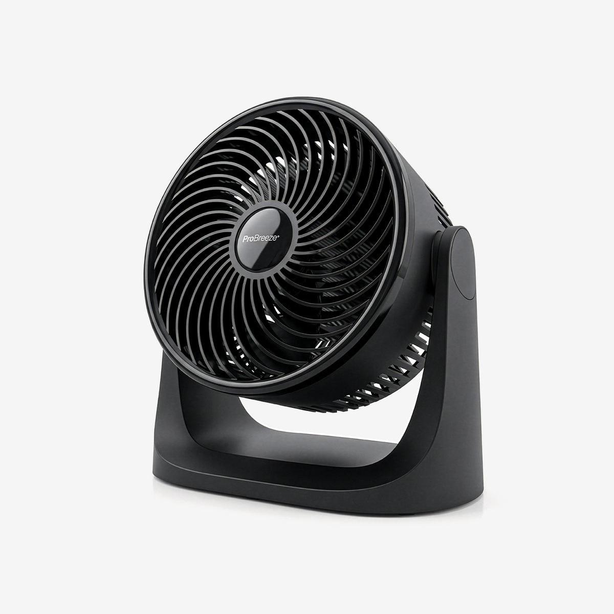 AirFlo Mini™ 11" Turbo Fan - Ultra-Quiet Air Circulator - Black