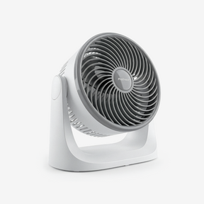 AirFlo™ Mini 11" Turbo Fan - Ultra-Quiet Air Circulator - White/Grey