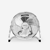 12" Chrome Gym Floor Fan