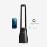 OmniAir 41" Premium Bladeless Tower Fan and Air Purifier with Smart App Control - Black