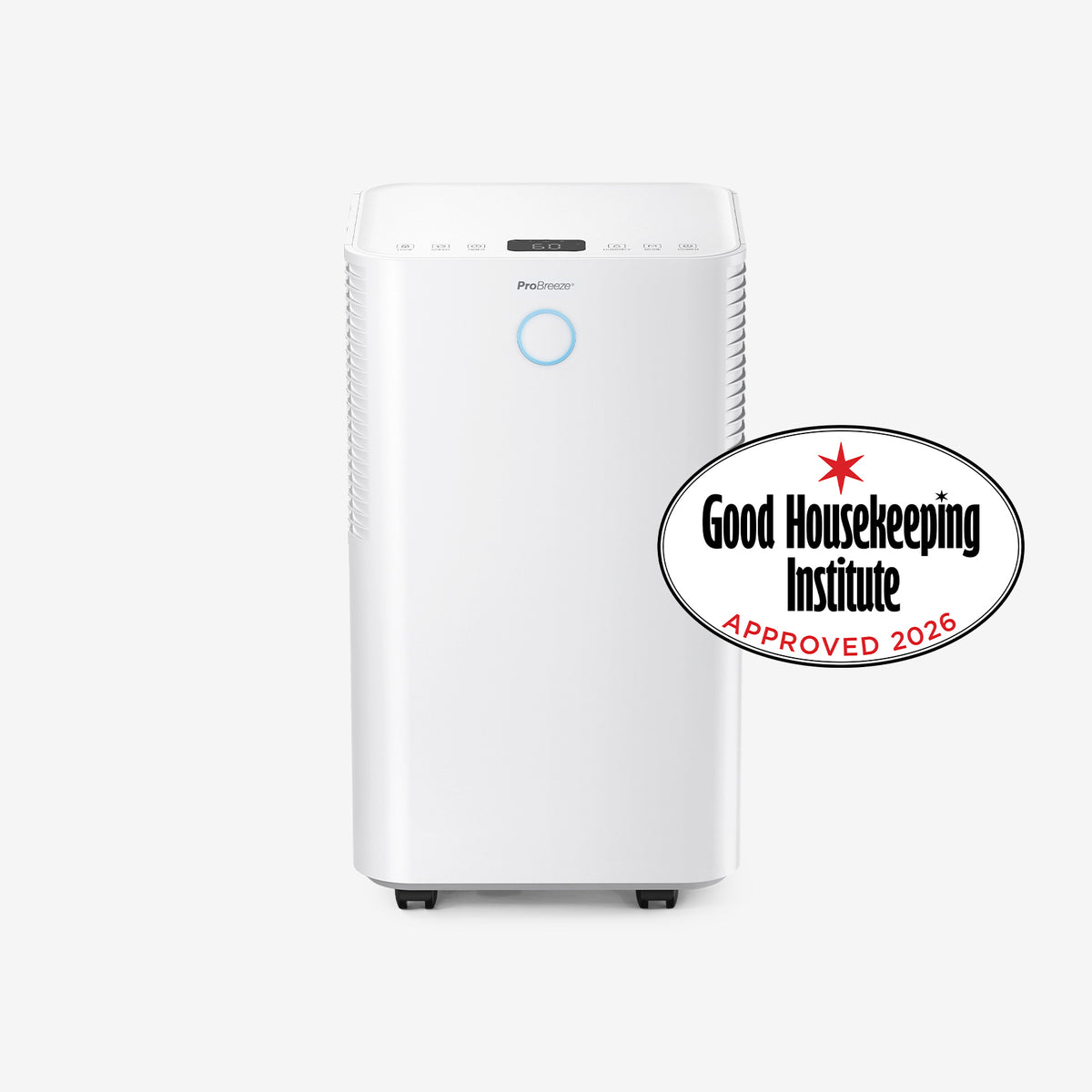 OmniDry 12L Quiet Low Energy Dehumidifier - White