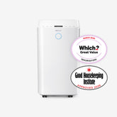 OmniDry 12L Quiet Low Energy Dehumidifier - White