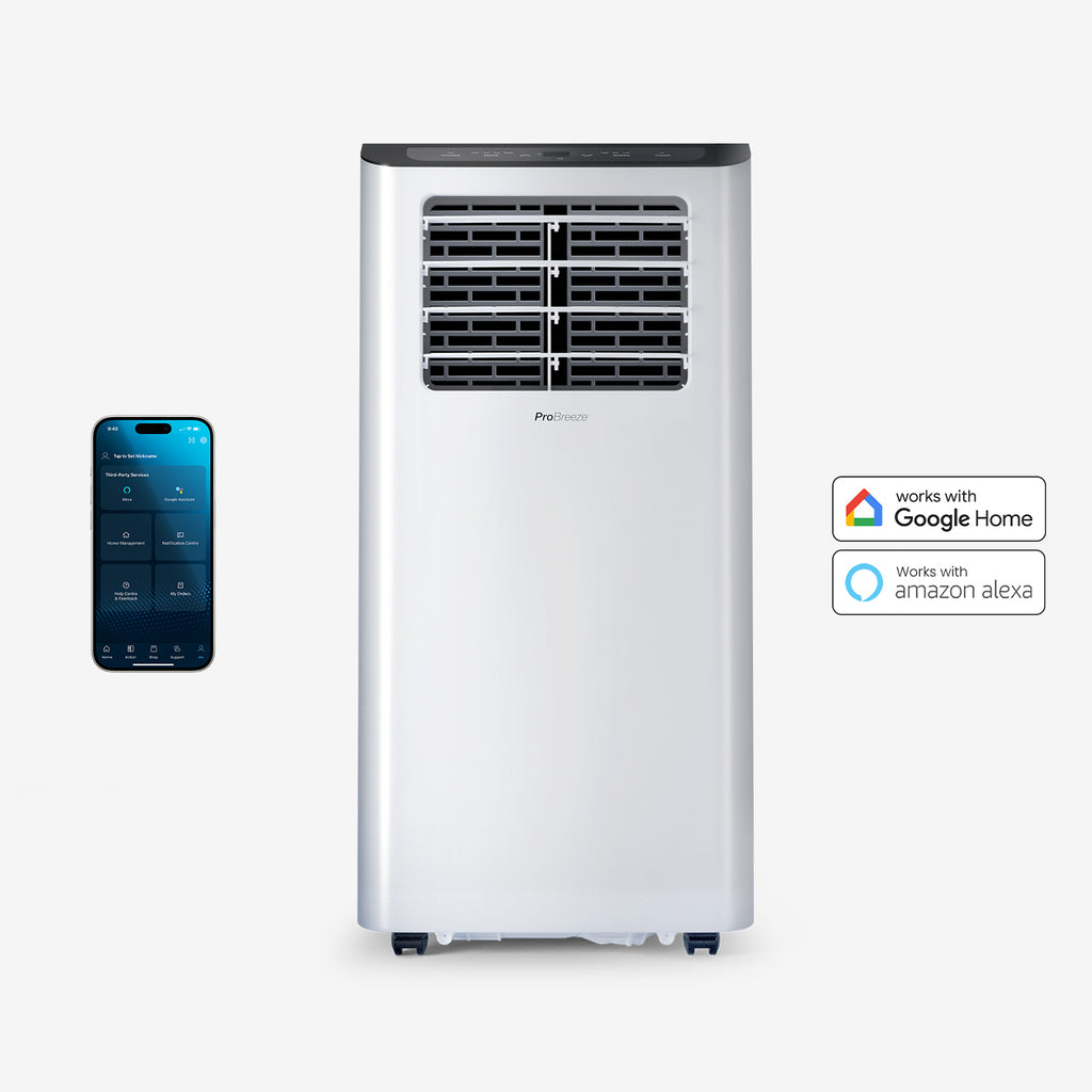 Refurbished 14 000 BTU 3 1 Portable Air Conditioner Dehumidification Function Smart Wifi App