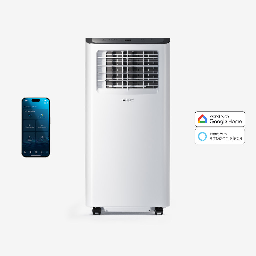 Refurbished 9000 BTU 3 1 Portable Air Conditioner Dehumidification Function Smart Wifi App