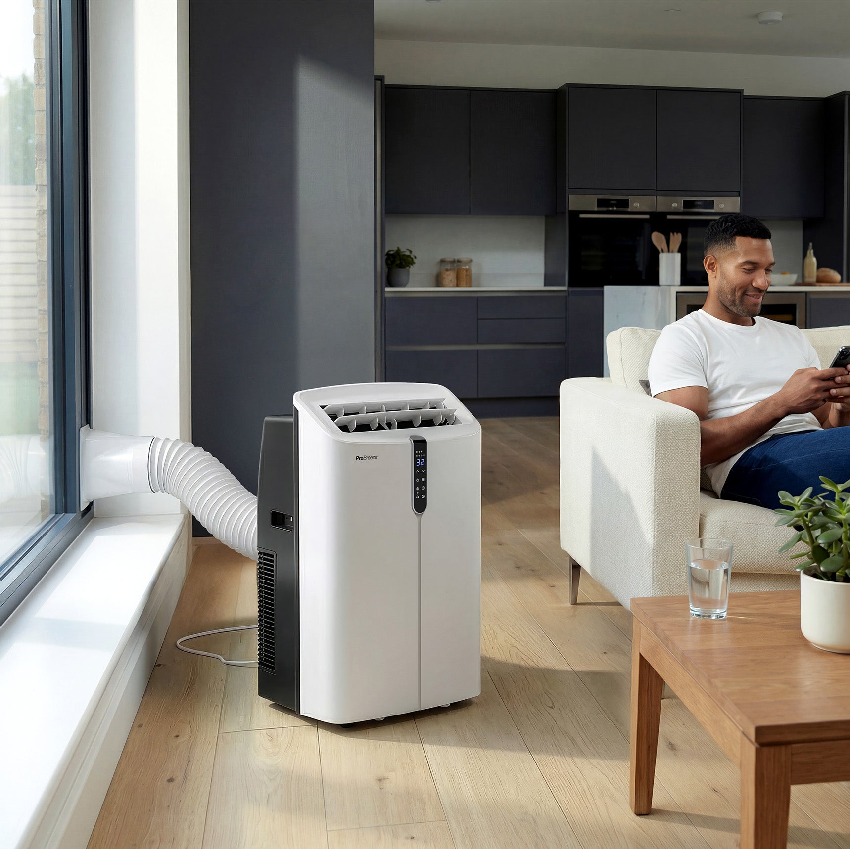 12,000 BTU Ultra Quiet Air Conditioner with Dehumidification