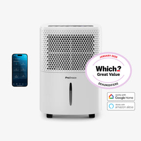 12L Dehumidifier with Built-in Humidistat with Smart App Control