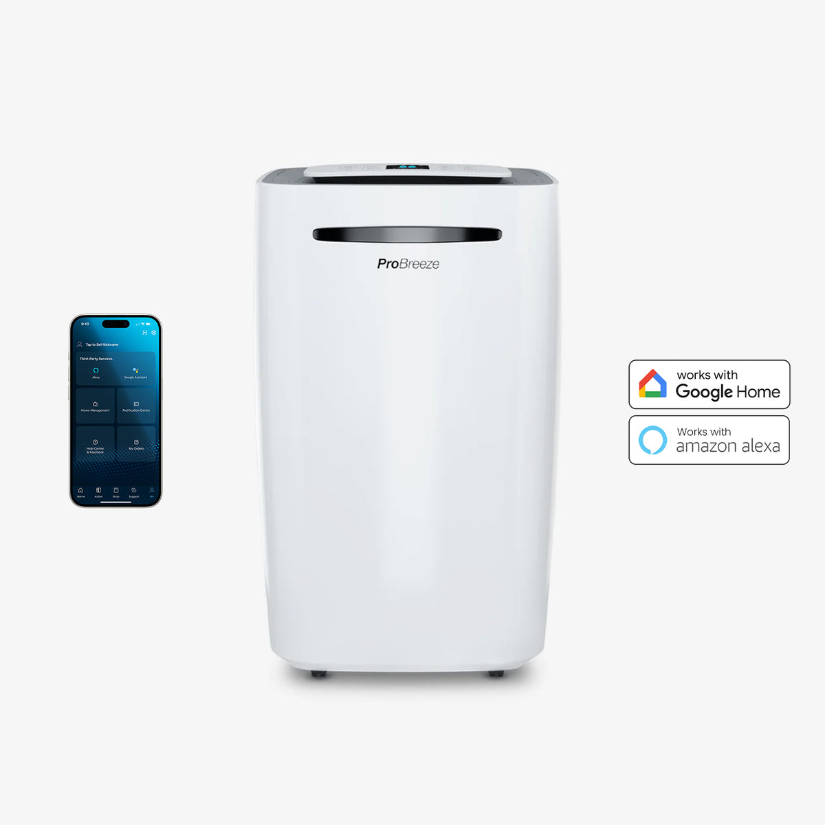 20L Dehumidifier Max Extraction with Laundry Mode and Smart App Control