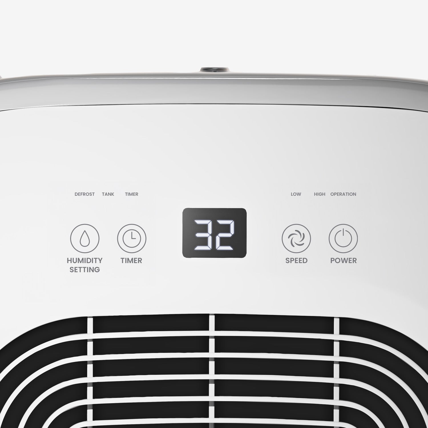 12L Quiet Dehumidifier with 2.5L Water Tank