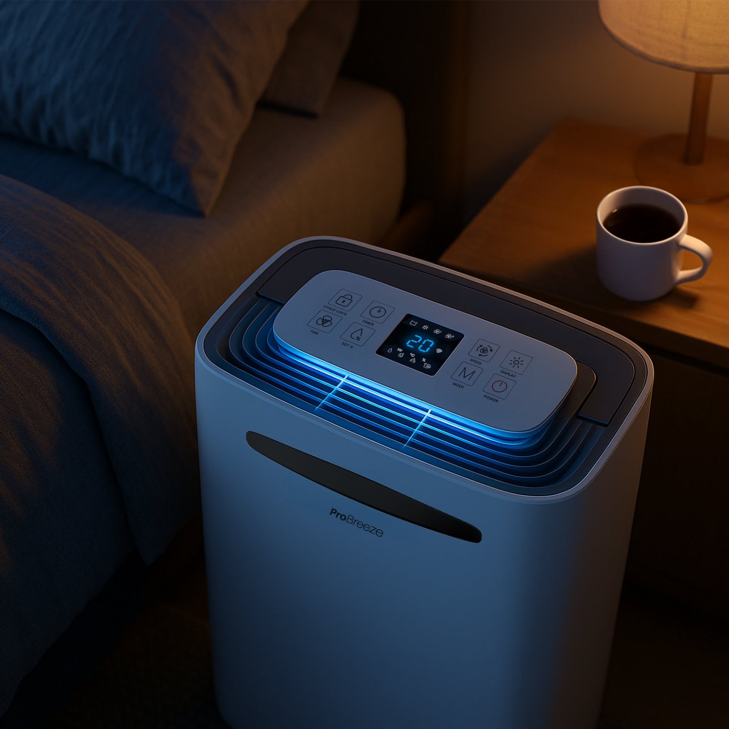 25L Dehumidifier with Max Extraction, Laundry Mode and Smart App Control