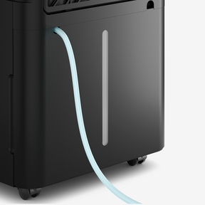 OmniDry 20L Quiet Low Energy Dehumidifier with Laundry Mode and Smart App Control - Black