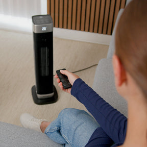 ThermaCube™ Plus 2200W Ceramic Fan Heater - Black