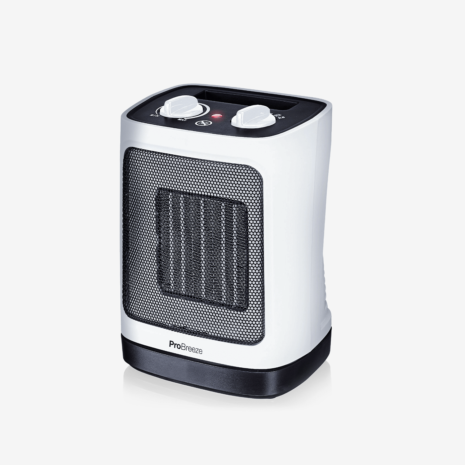 Refurbished - 2000W Mini Ceramic Fan Heater with Automatic Oscillation