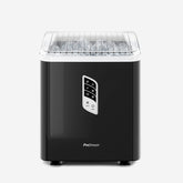 Countertop Ice Cube Maker - 2L Self-Cleaning Machine With 15kg Daily Output - Black