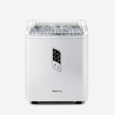 Countertop Ice Cube Maker - 2L Self-Cleaning Machine With 15kg Daily Output - White