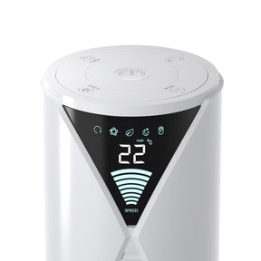 46" Oscillating Tower Fan White