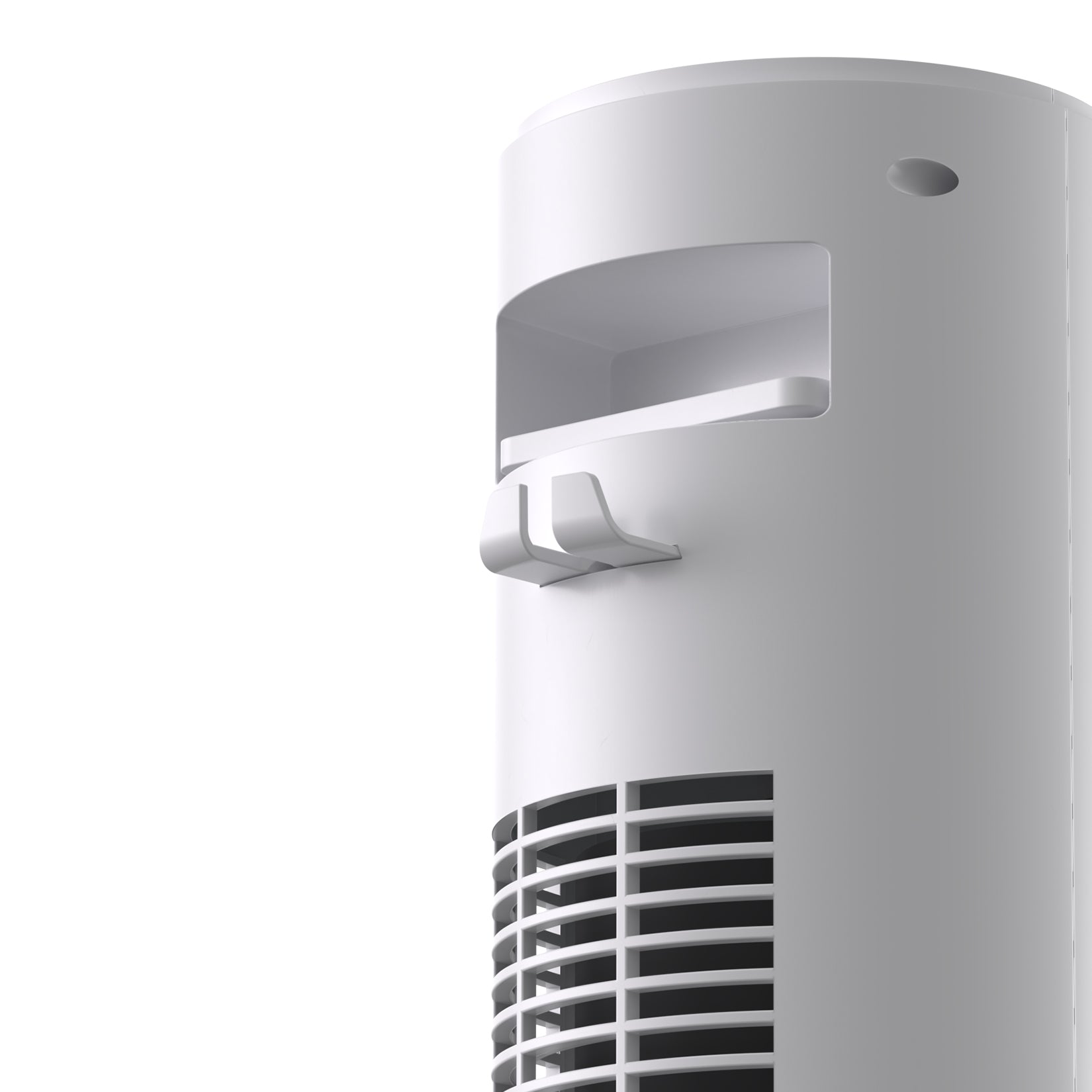 46" Oscillating Tower Fan White