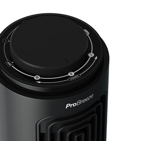 Refurbished - Desktop 3 Speed Mini Tower Fan - Black