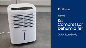 12L Dehumidifier with Built-in Humidistat with Smart App Control