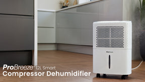 12L Dehumidifier with Built-in Humidistat with Smart App Control