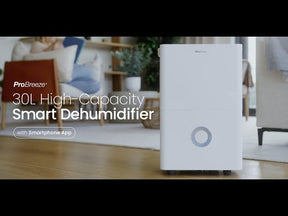 Refurbished - 30L Dehumidifier with  Max Extraction and Smart App Control