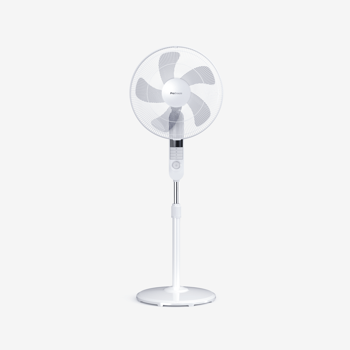 Pedestal Fan, Oscillating Standing Fan with Remote Control, Quiet 9 Speed  Levels