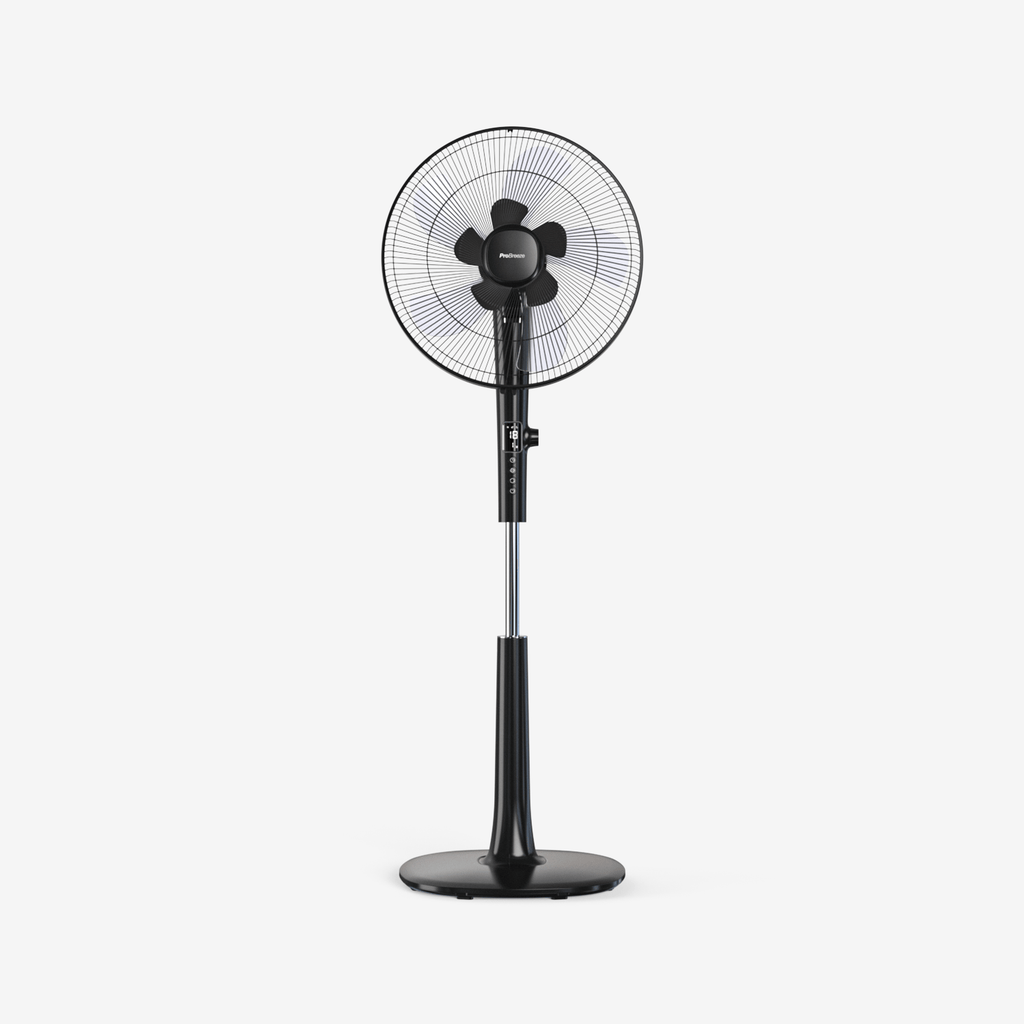 Oscillating Dual Blade Standing Pedestal Fan with Remote - order 16-Inch - Brand New I