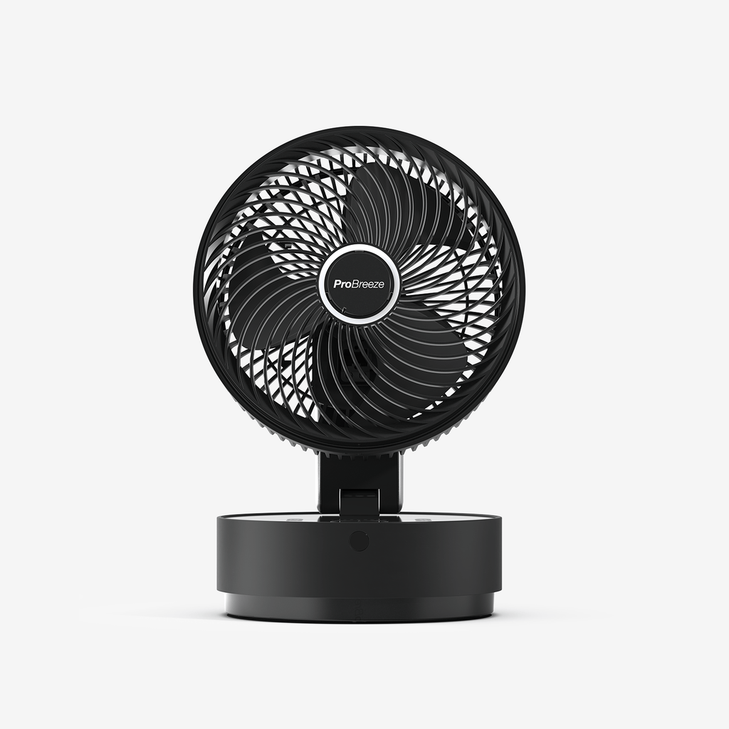 Refurbished 8" Turbo Desk Fan 24 Speeds 4 Operating Modes 12 Hour Timer