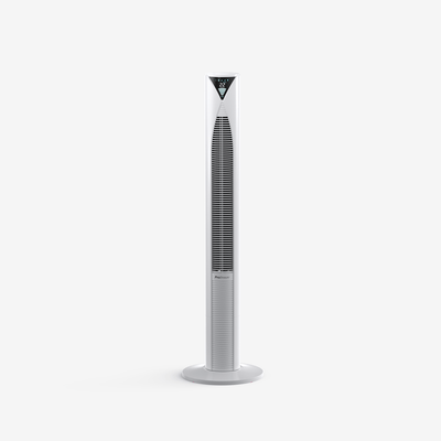 46" Oscillating Tower Fan White