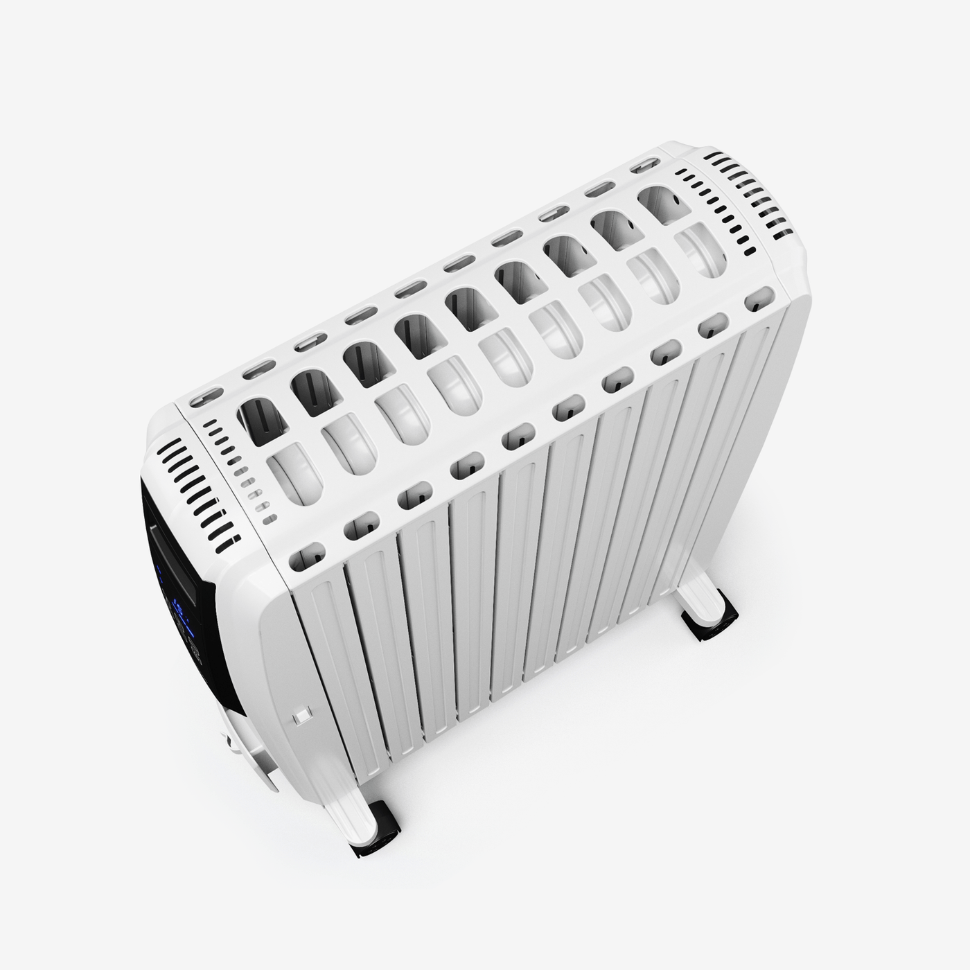 2500W Oil Filled Radiator with Digital Display Free Delivery Pro Breeze