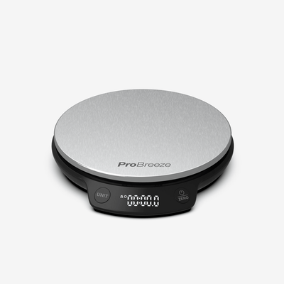 Digital Kitchen Scales - Stainless Steel (g/ml/fl oz/lb oz)