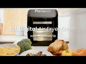 12L Air Fryer Oven with Rotisserie and Dehydrator